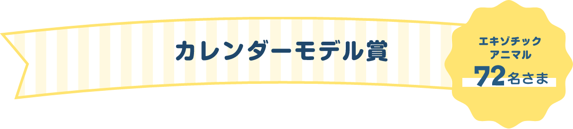 カレンダーモデル賞