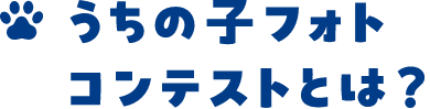 うちの子フォトコンテストとは？